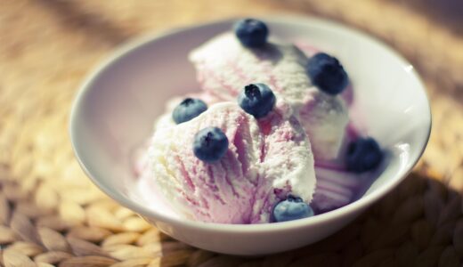 bowl, ice cream, dessert, food, nature, sweet, cold, delicious, ice cream scoop, refreshment, tasty, summer, flavor, taste, diet, blueberries