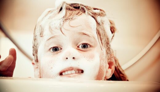 child, girl, face, bathtub, to wash, foam, wash hair, bath, retro look, old photo, wash hair, wash hair, wash hair, wash hair, wash hair