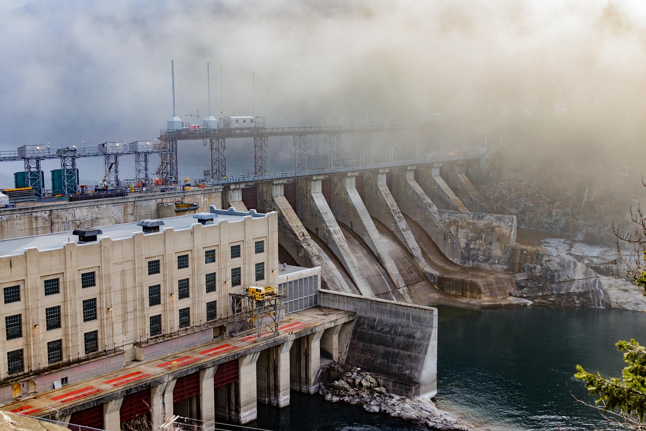 hydroelectric dam, river, dam, hydroelectric power, hydro power, mist, architecture, fog, hydroelectric power, hydro power, hydro power, hydro power, hydro power, hydro power