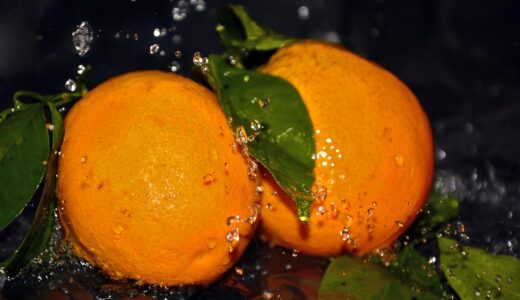 oranges, water, nature, splash, water splash, to wash, wash up, fruit, citrus fruits, nourishment, food, vitamins